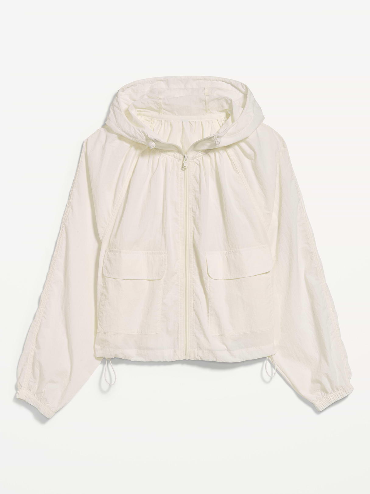 Full-Zip Windbreaker - Sea Salt