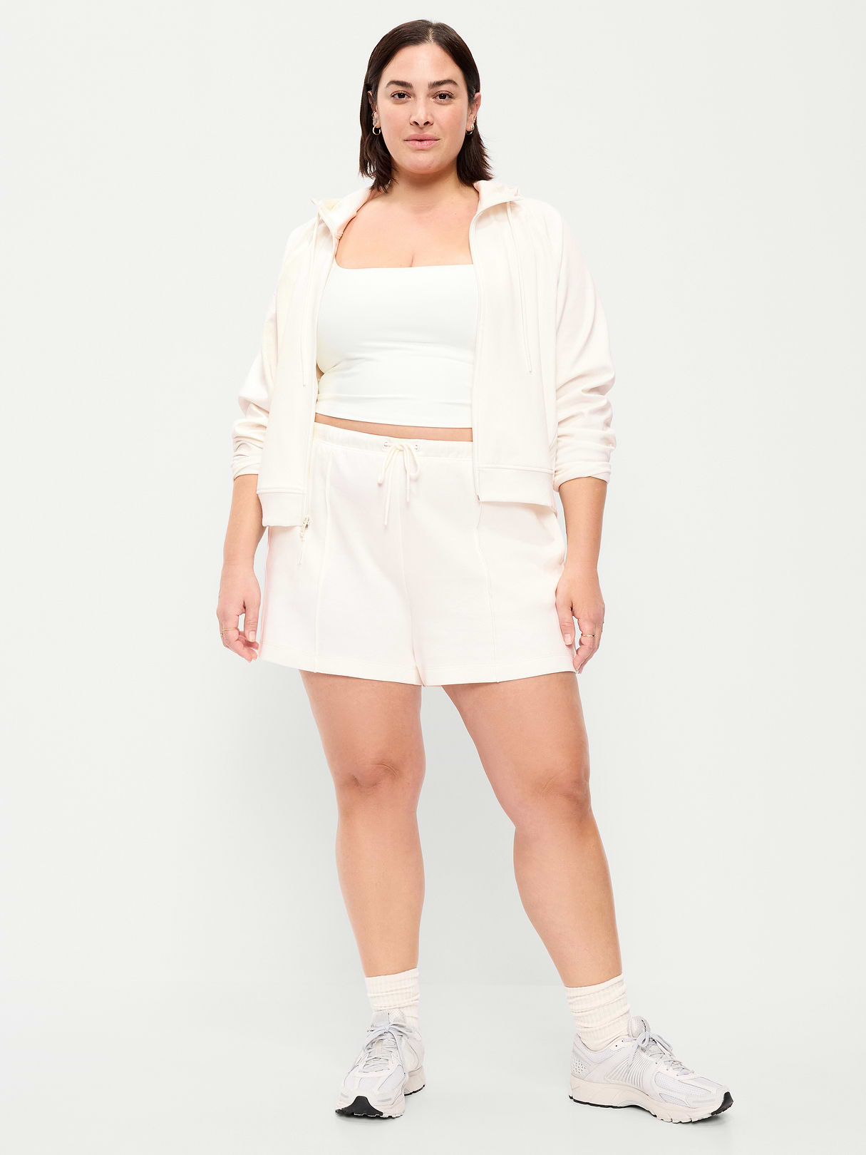 Relaxed Dynamic Fleece Shorts - Magnolia