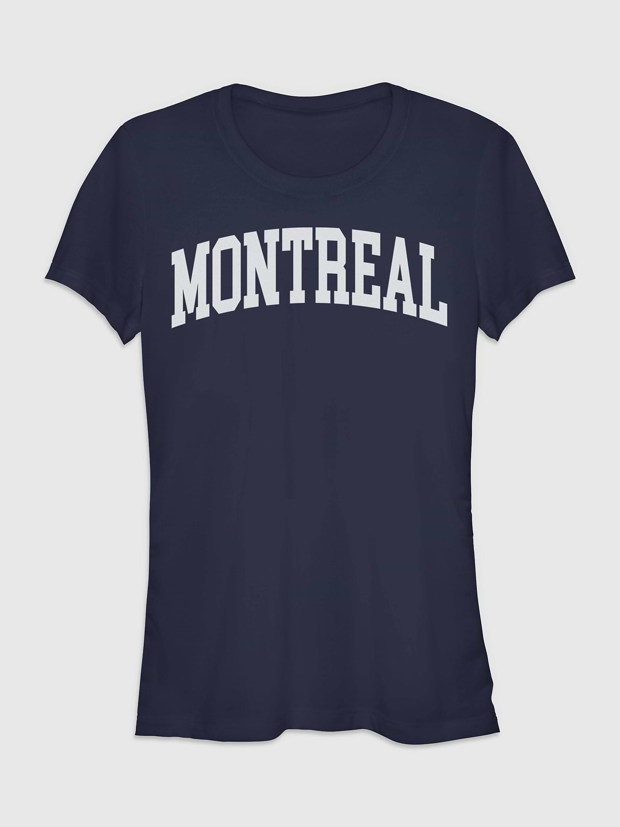 Montreal Collegiate Short Sleeve Graphic T-Shirt - Navy