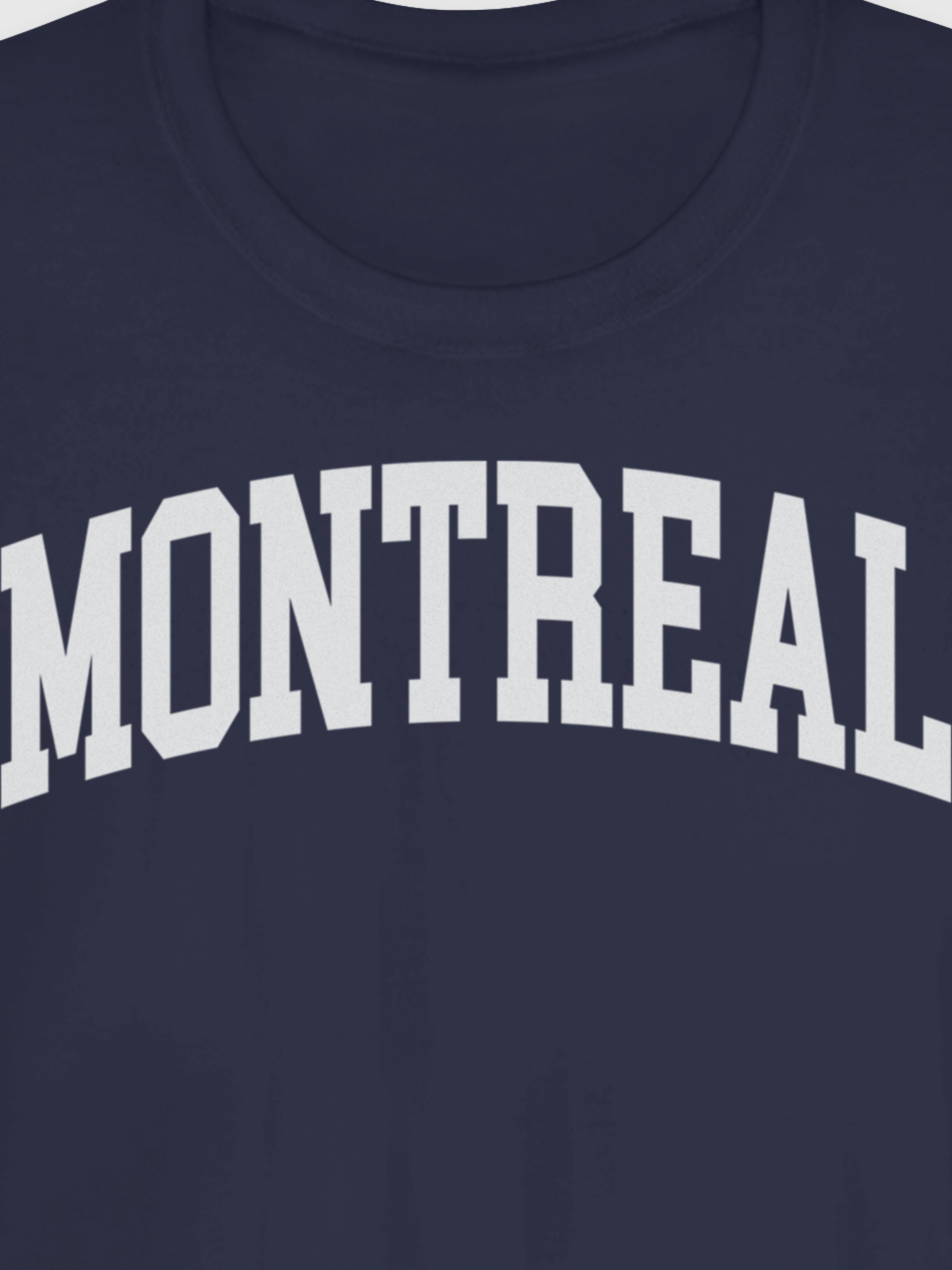 Montreal Collegiate Short Sleeve Graphic T-Shirt - Navy