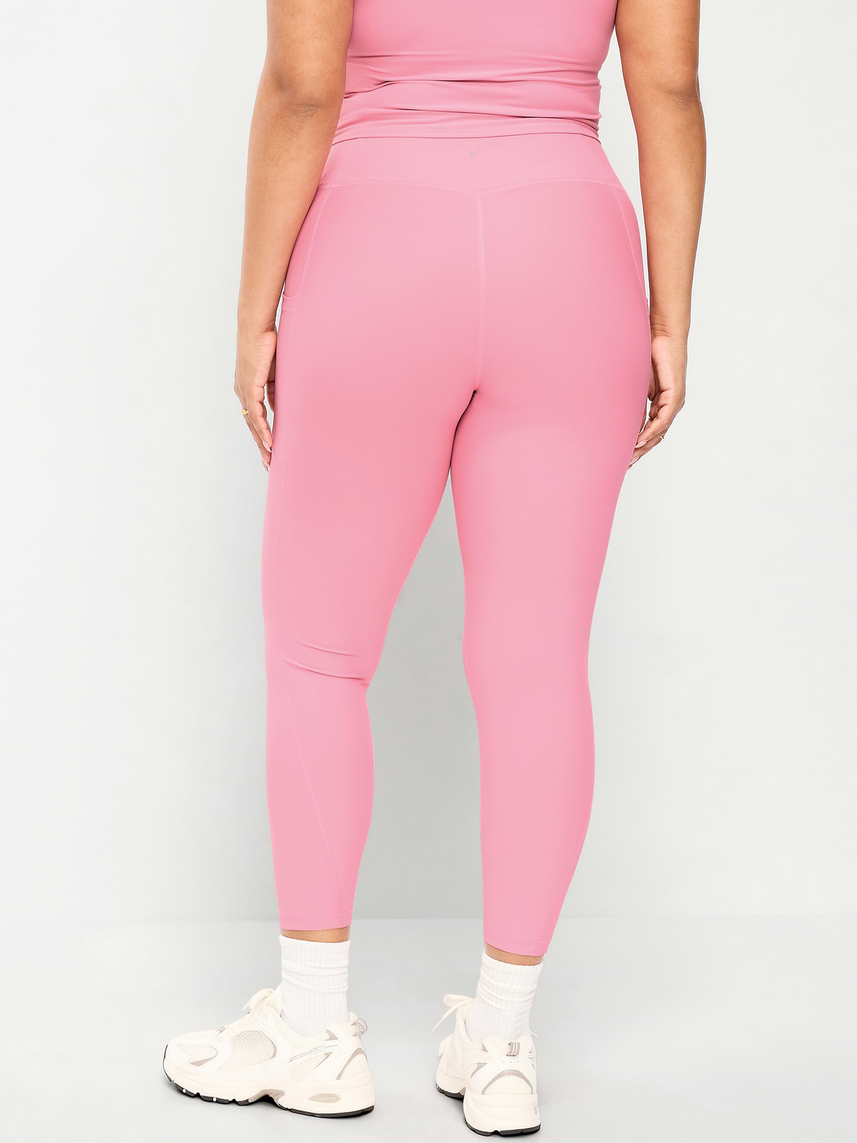 High-Waisted PowerSoft 7/8 Pocket Leggings - Sweet Sixteen