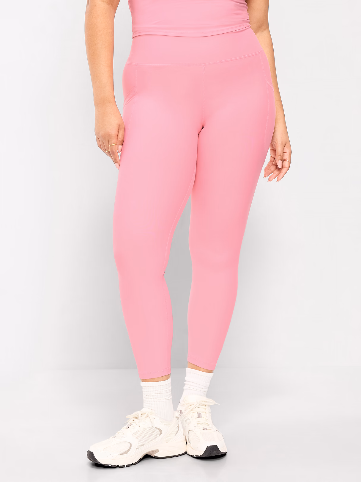 High-Waisted PowerSoft 7/8 Pocket Leggings - Sweet Sixteen