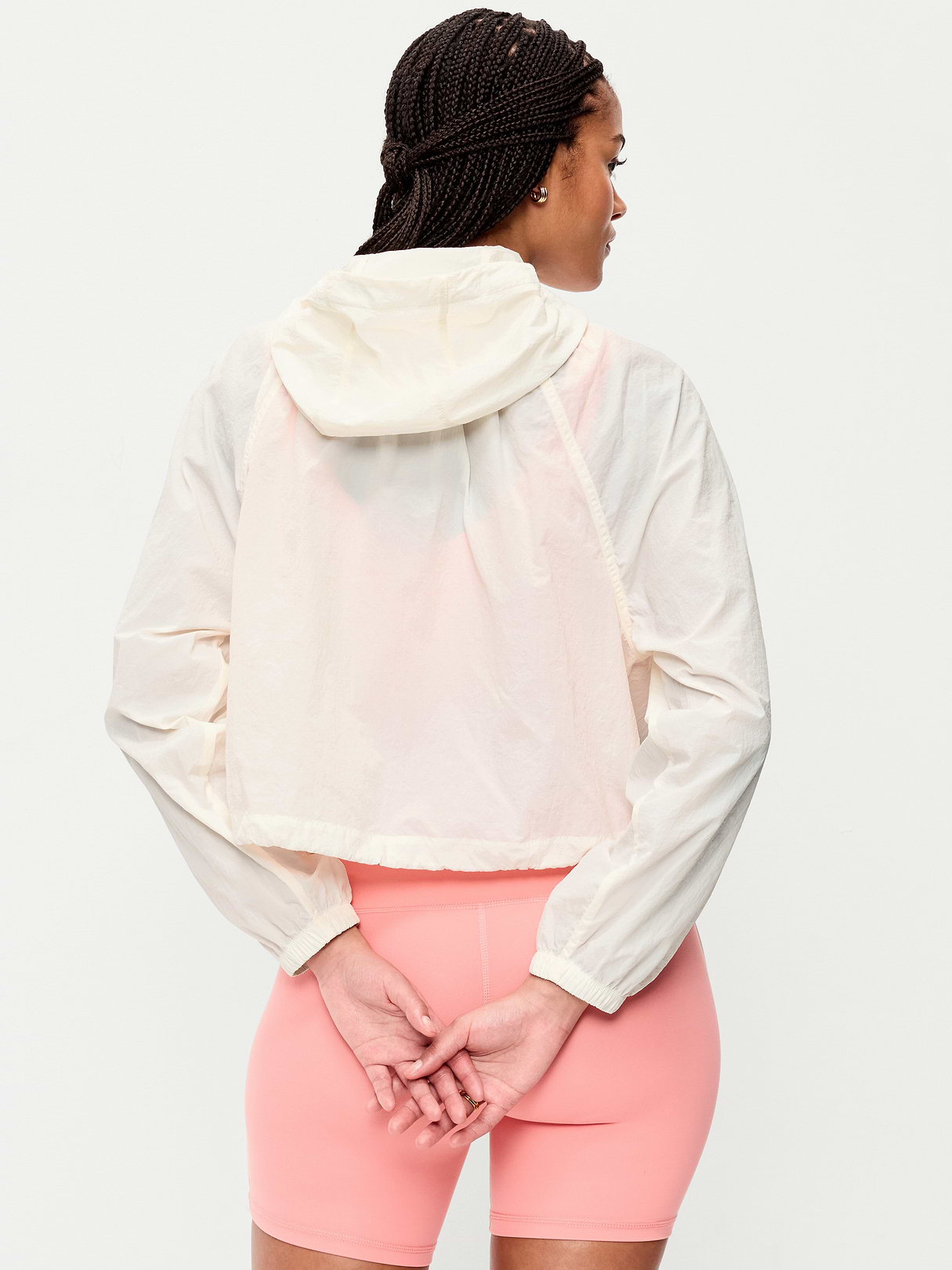 Full-Zip Windbreaker - Sea Salt