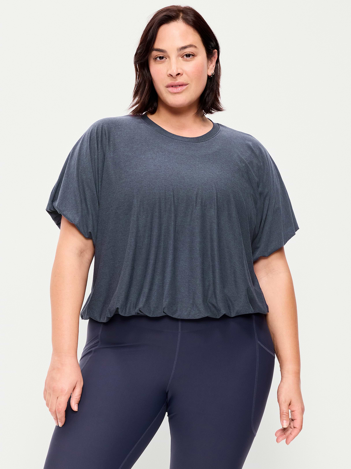 CloudMotion Bubble Top - Dusky Navy