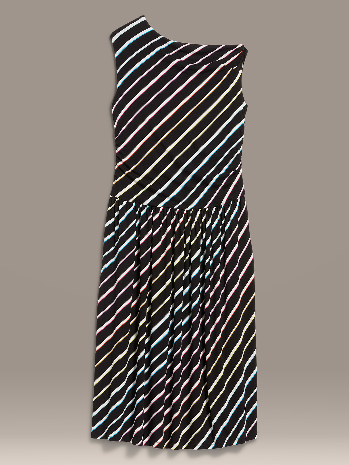 Old Navy x Christopher John Rogers One-Shoulder Maxi Dress - Rainbow