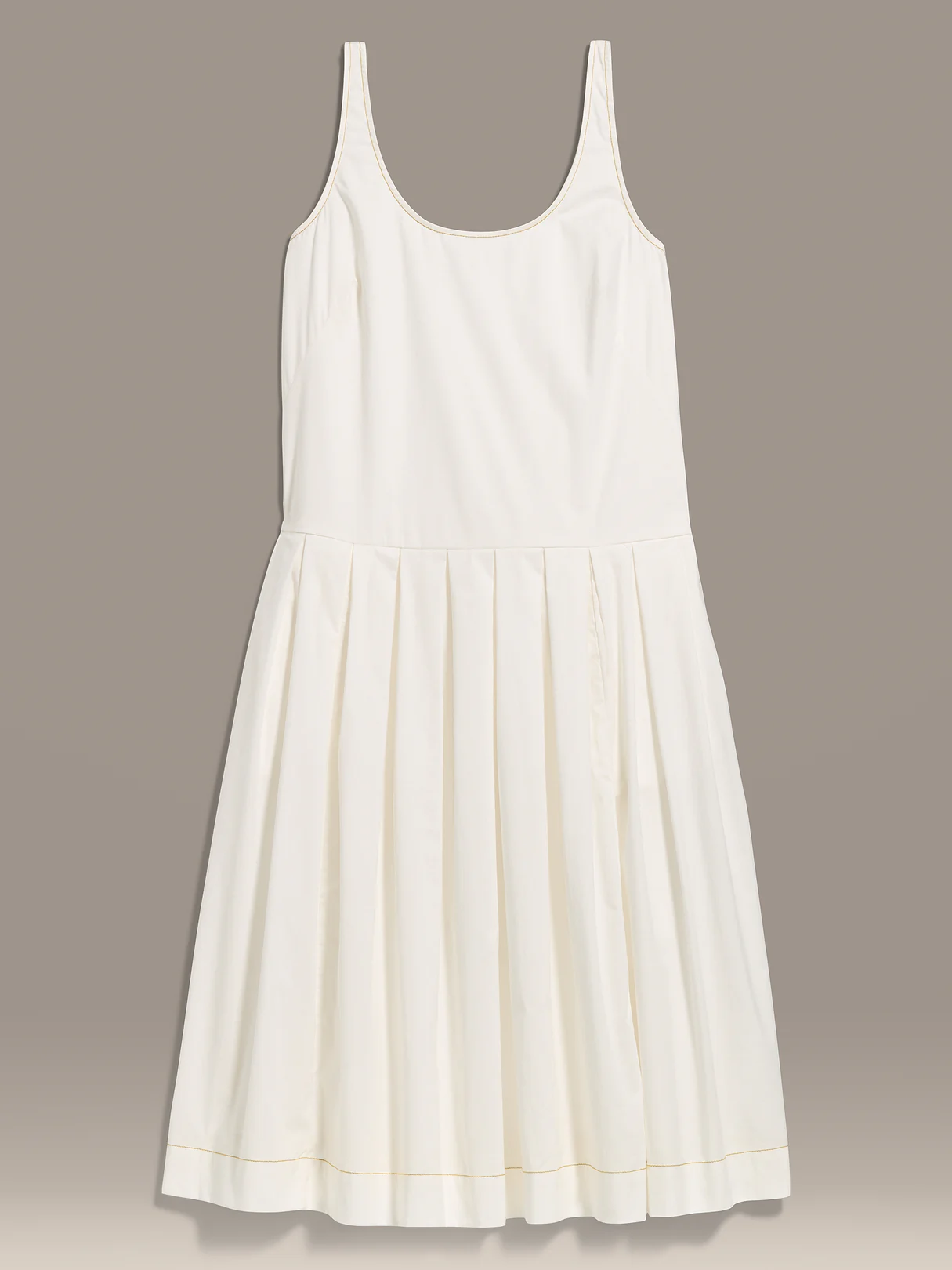 Old Navy x Christopher John Rogers Poplin Drop-Waist Dress - Magnolia