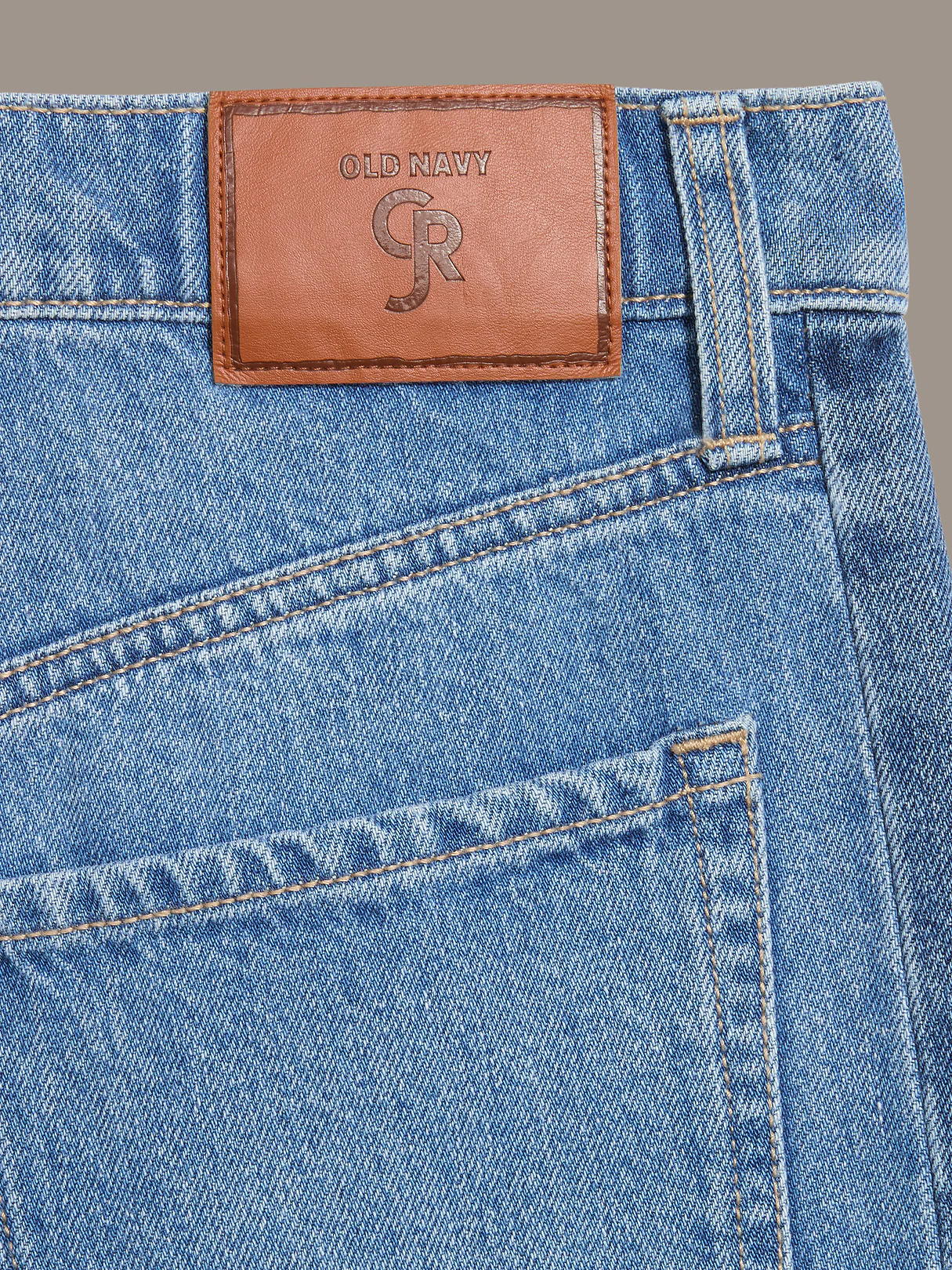 Old Navy x Christopher John Rogers Mid-Rise Baggy Wide-Leg Jeans - Medium Wash