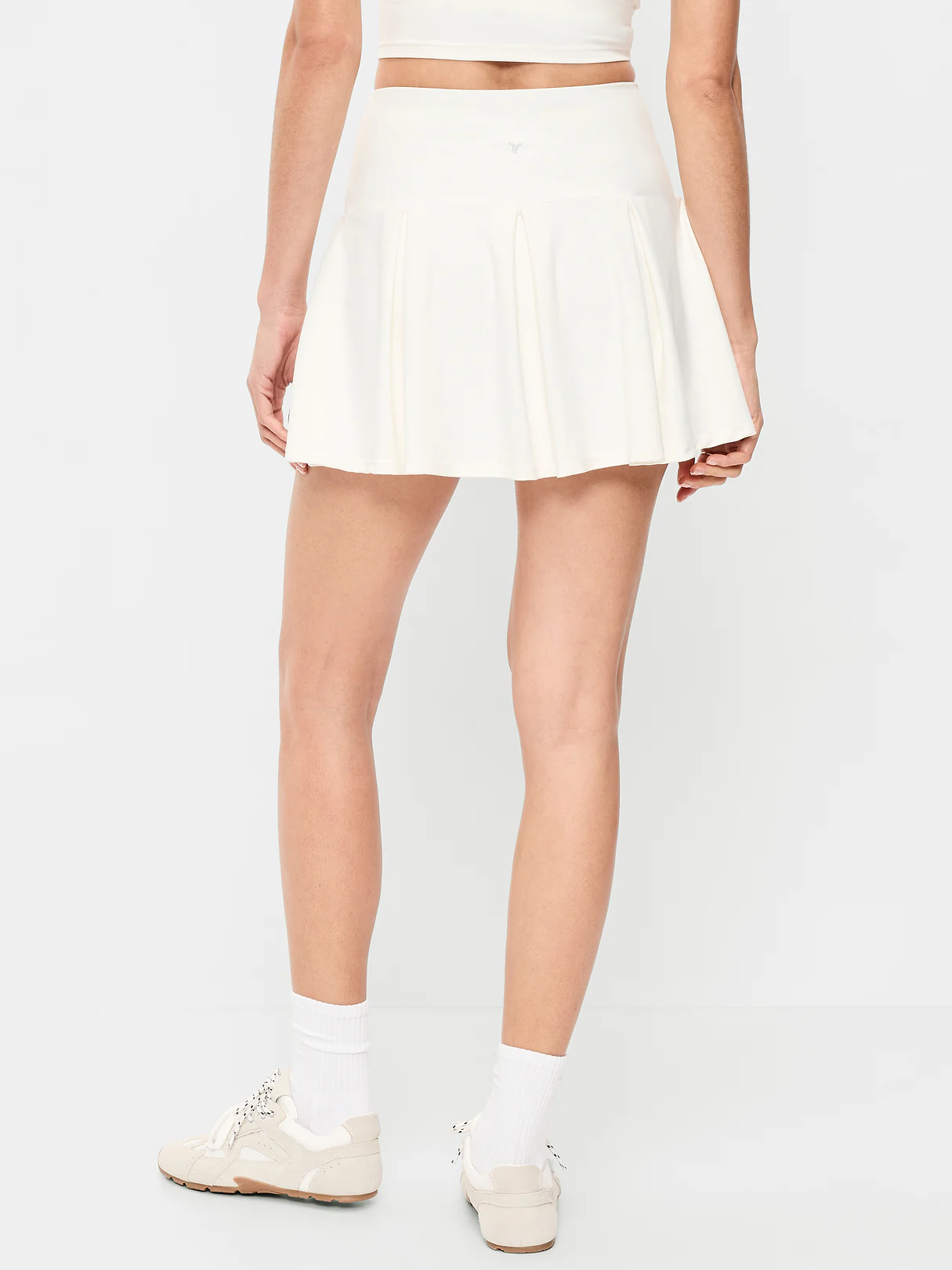 Extra High-Waisted Drop-Waist PowerSoft Skort - Magnolia