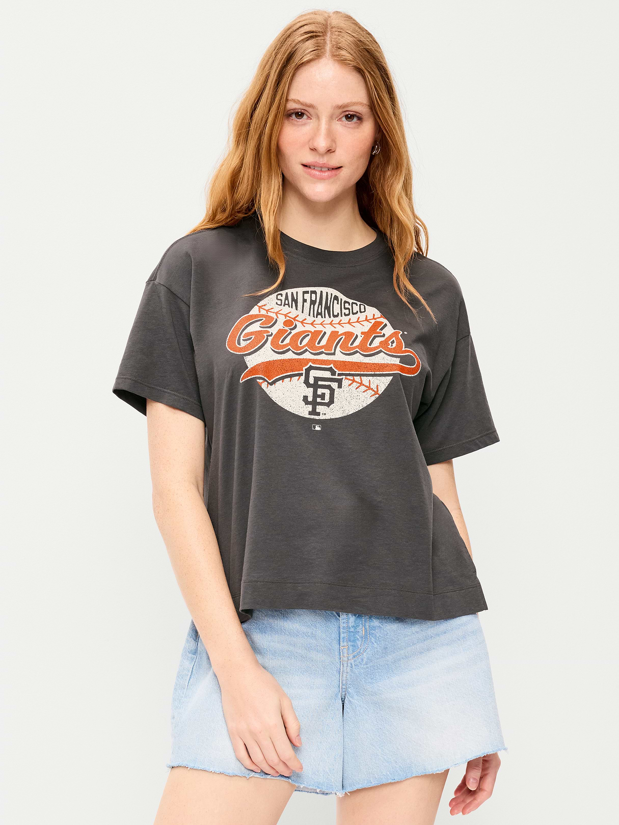 Chicago Cubs Crew-Neck T-Shirt for Women - San Francisco Giants