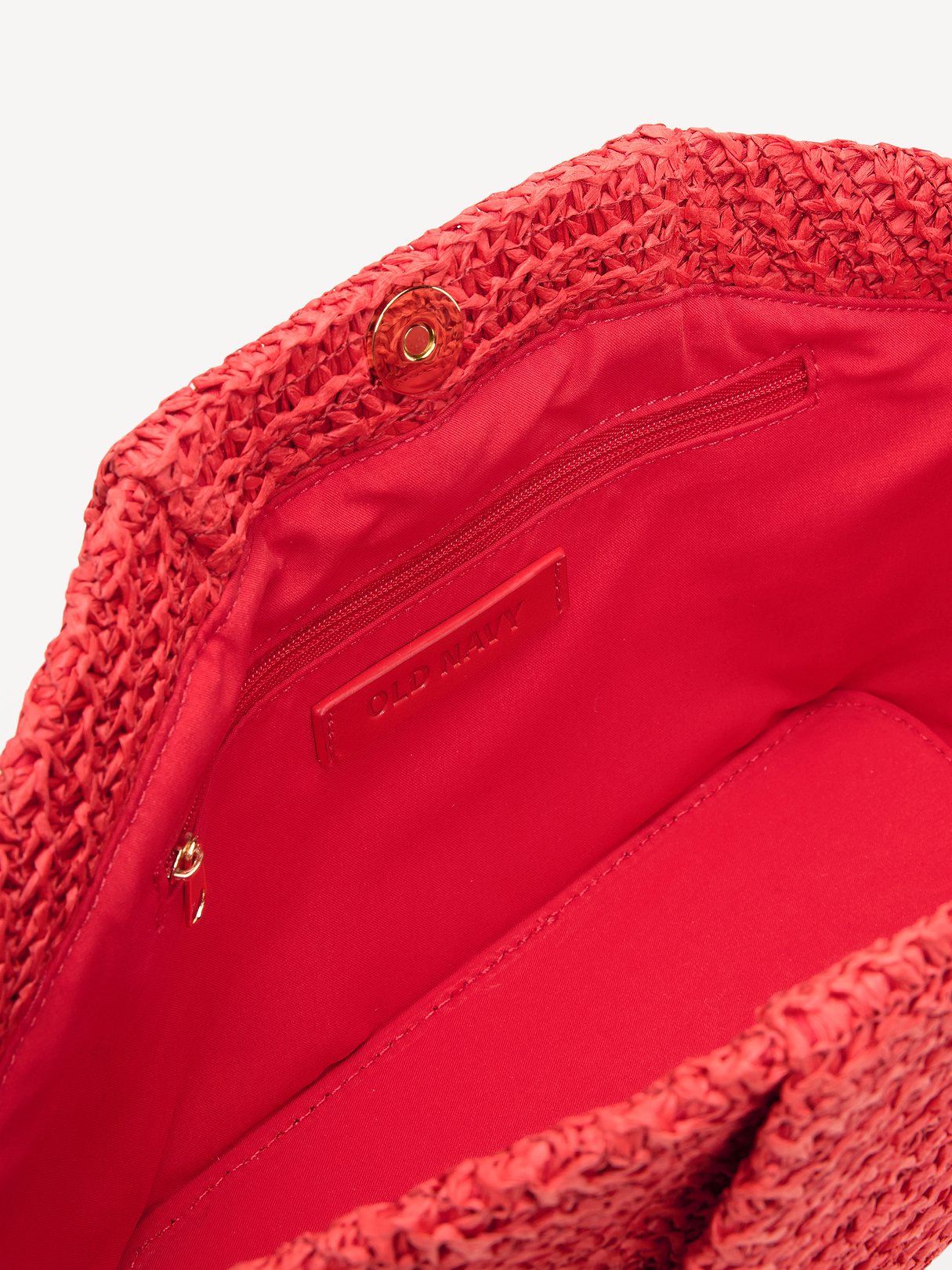 Raffia Frame Shoulder Bag - Moonfish Orange