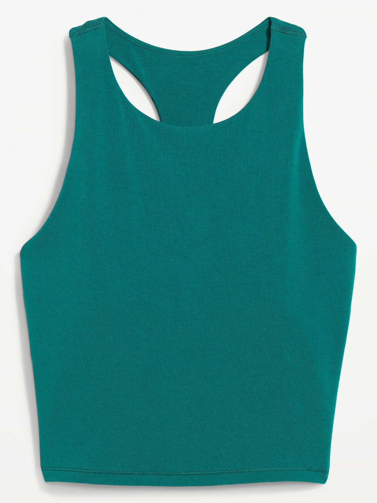 Light Support PowerChill High-Neck Racerback Sports Bra - Deep Lagoon