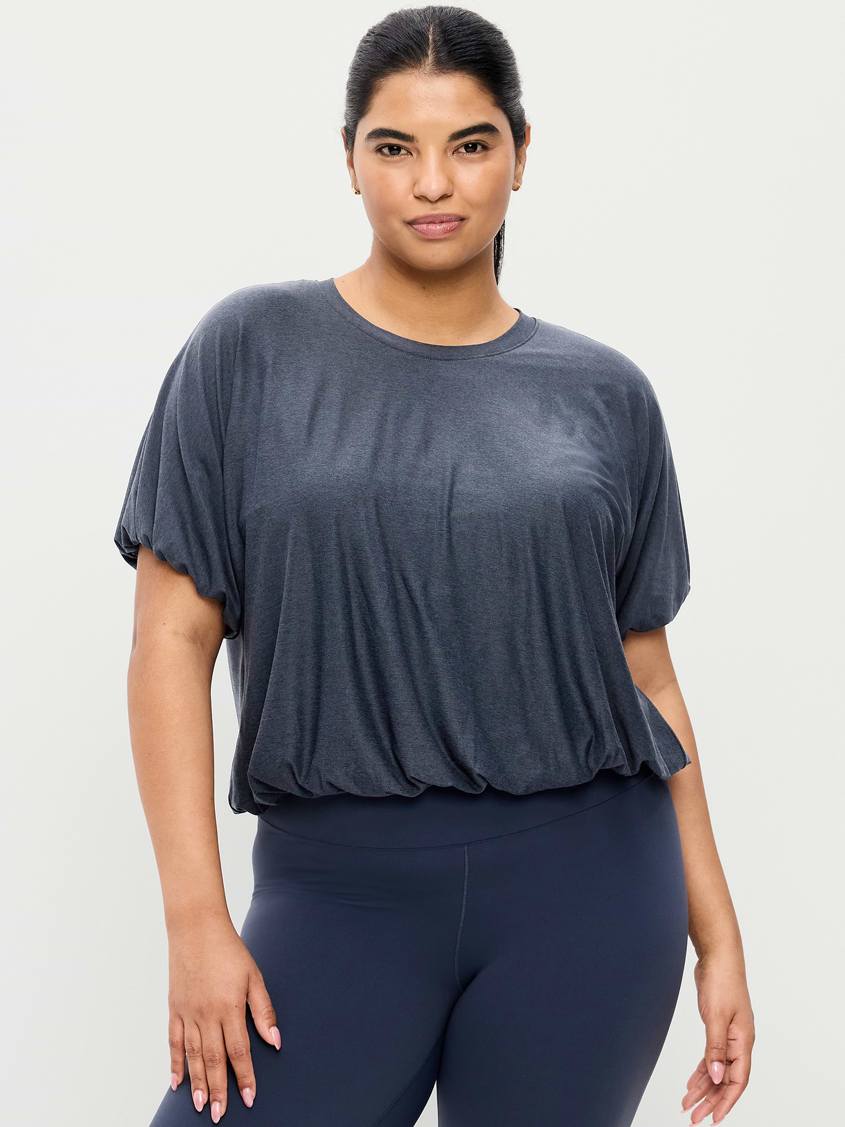 CloudMotion Bubble Top - Dusky Navy