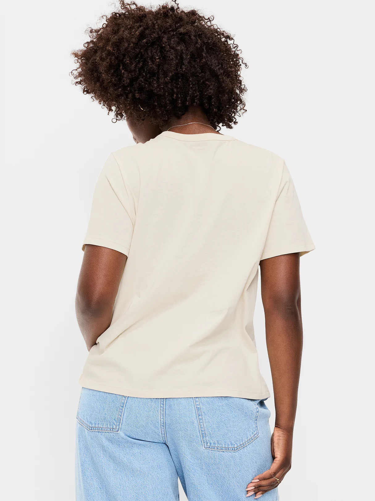 EveryWear Crew-Neck Graphic T-Shirt - Wish Bone