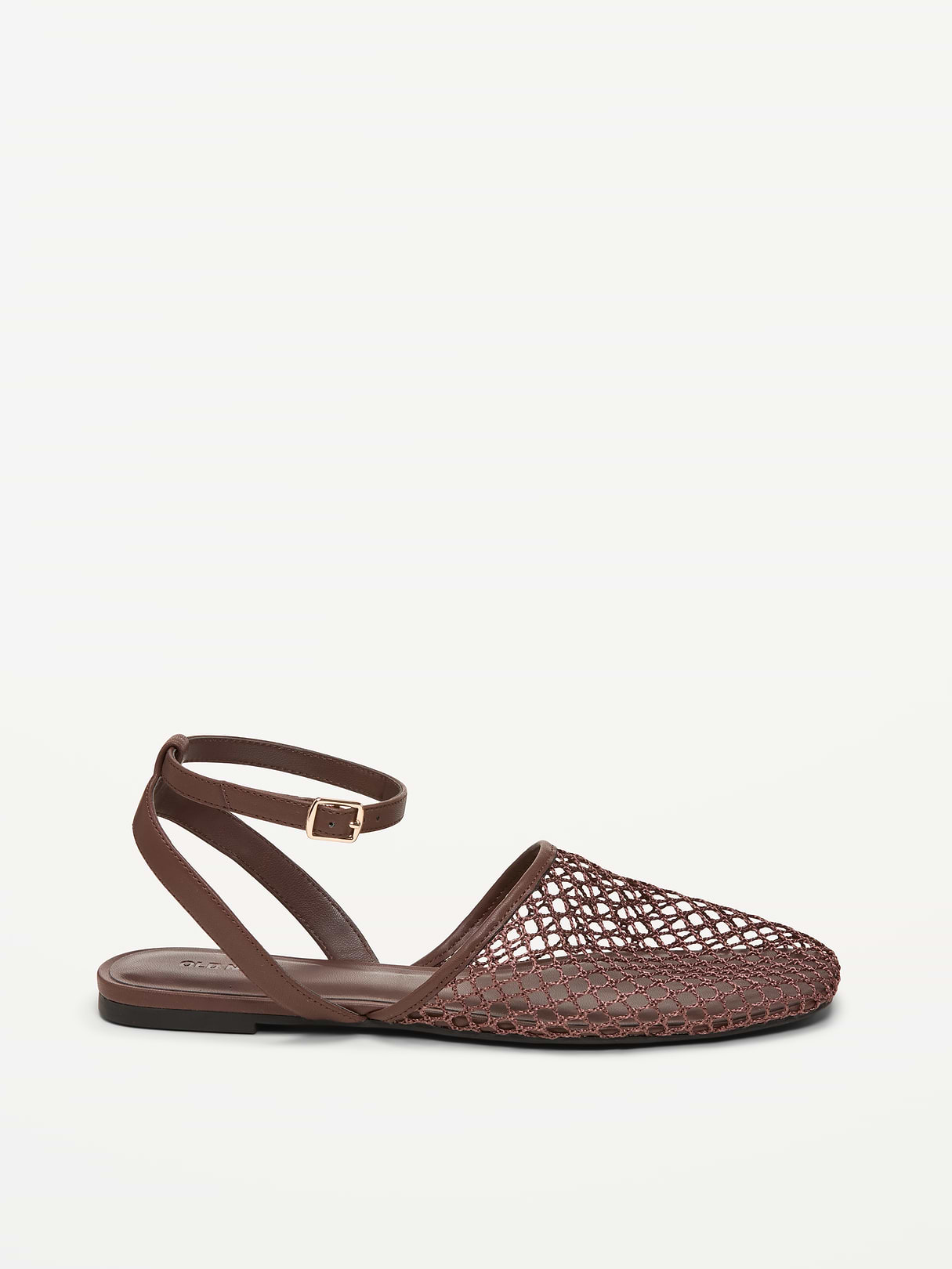 Raffia Slingback Flats for Women - Peppercorn