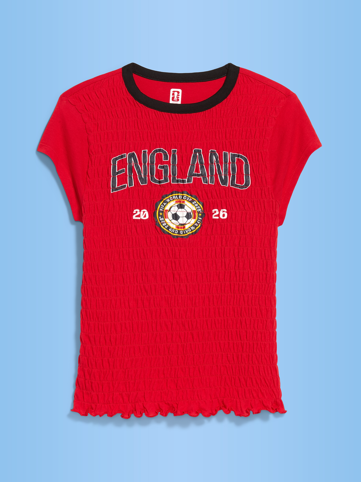 FIFA World Cup 26™ England Vintage Crew-Neck T-Shirt for Women - England