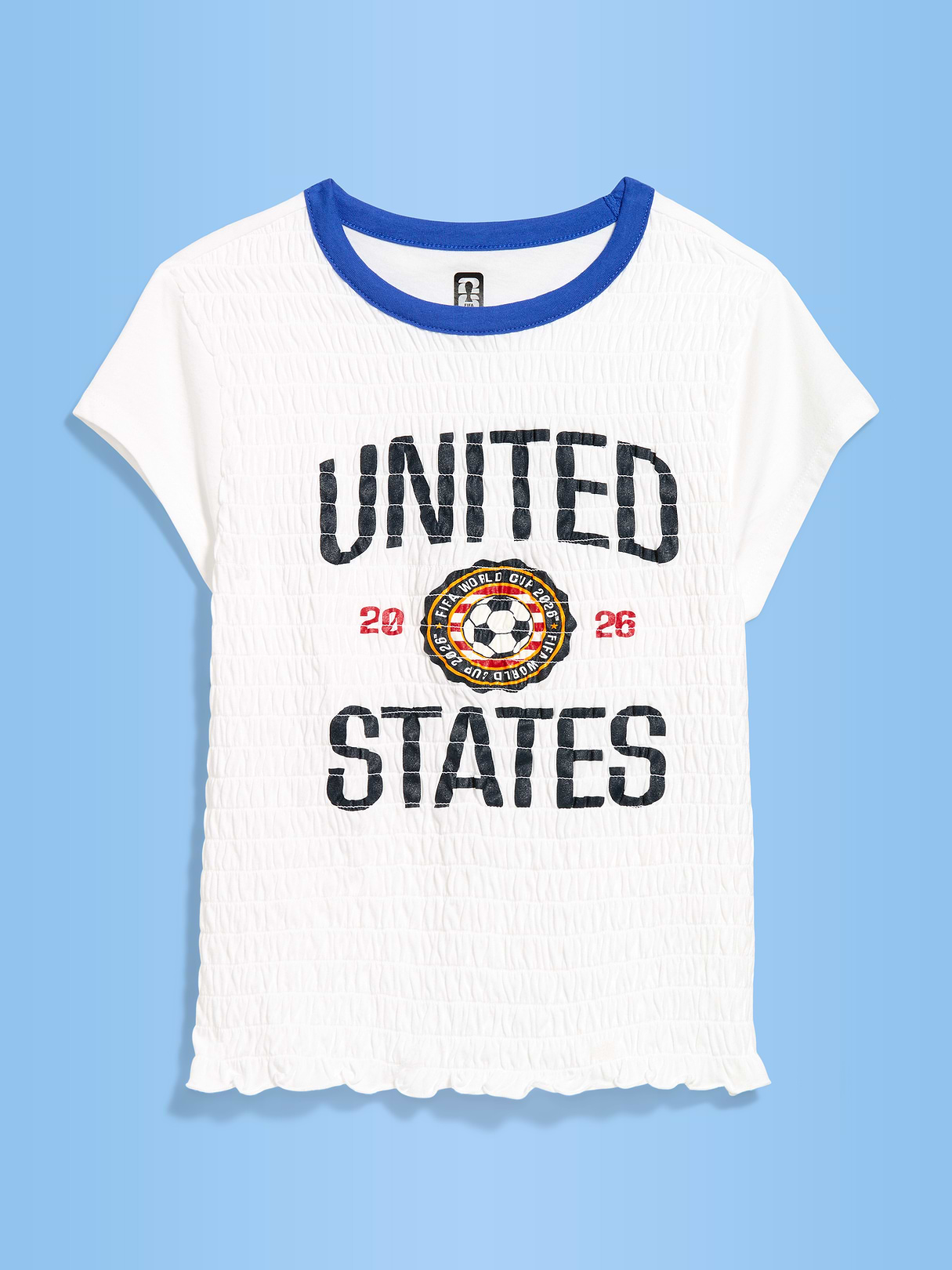 FIFA World Cup 26™ England Vintage Crew-Neck T-Shirt for Women - USA