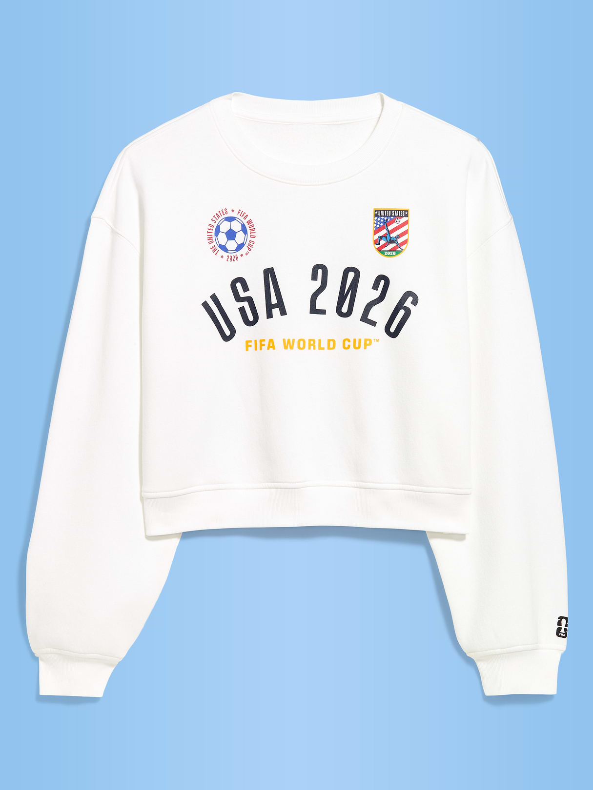 FIFA World Cup 26™ Brazil Oversized Graphic Sweatshirt for Women - Calla Lily