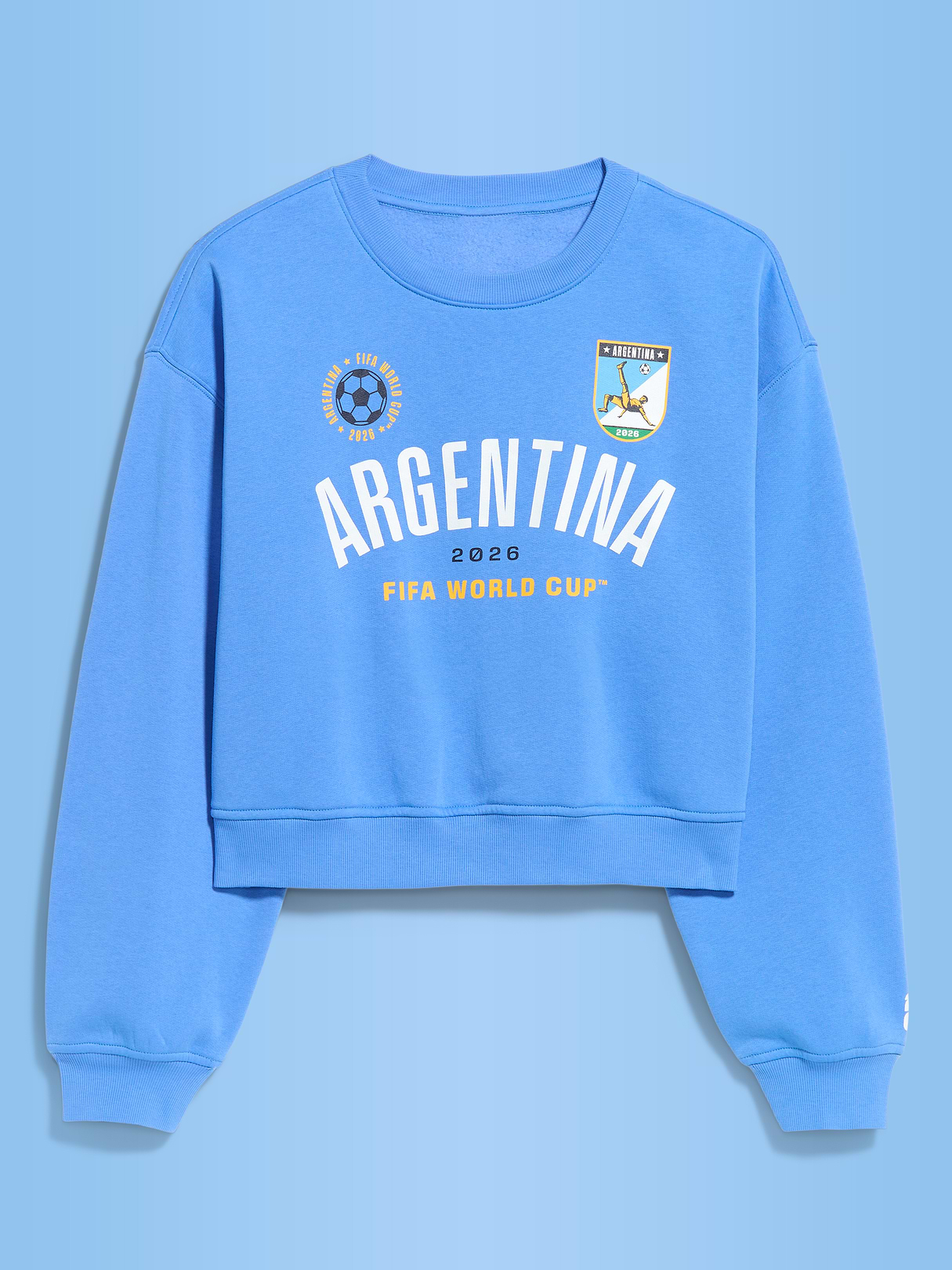 FIFA World Cup 26™ Brazil Oversized Graphic Sweatshirt for Women - Argentina