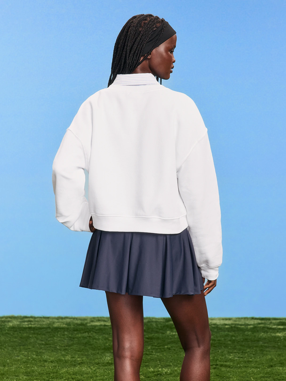 FIFA World Cup 26™ Brazil Oversized Graphic Sweatshirt for Women - Calla Lily