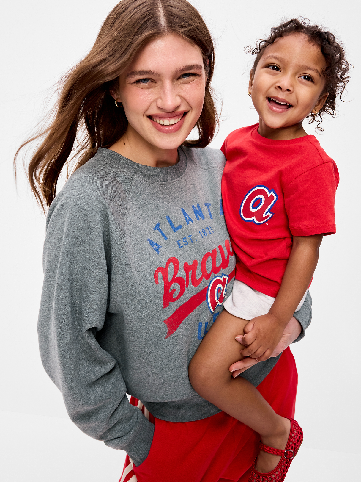 Chicago Cubs Crew-Neck T-Shirt for Women - Atlanta Braves