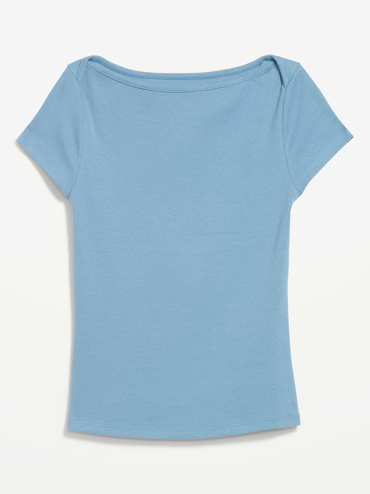Snug Boatneck T-Shirt - Naturalist Blue