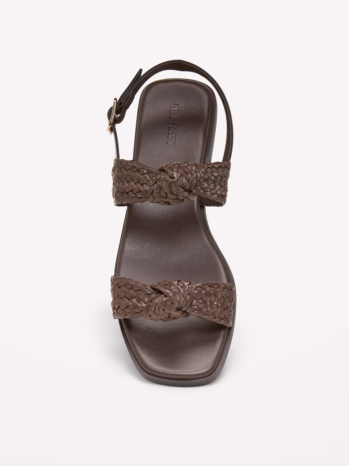 Raffia Sandals for Women - Chocolate