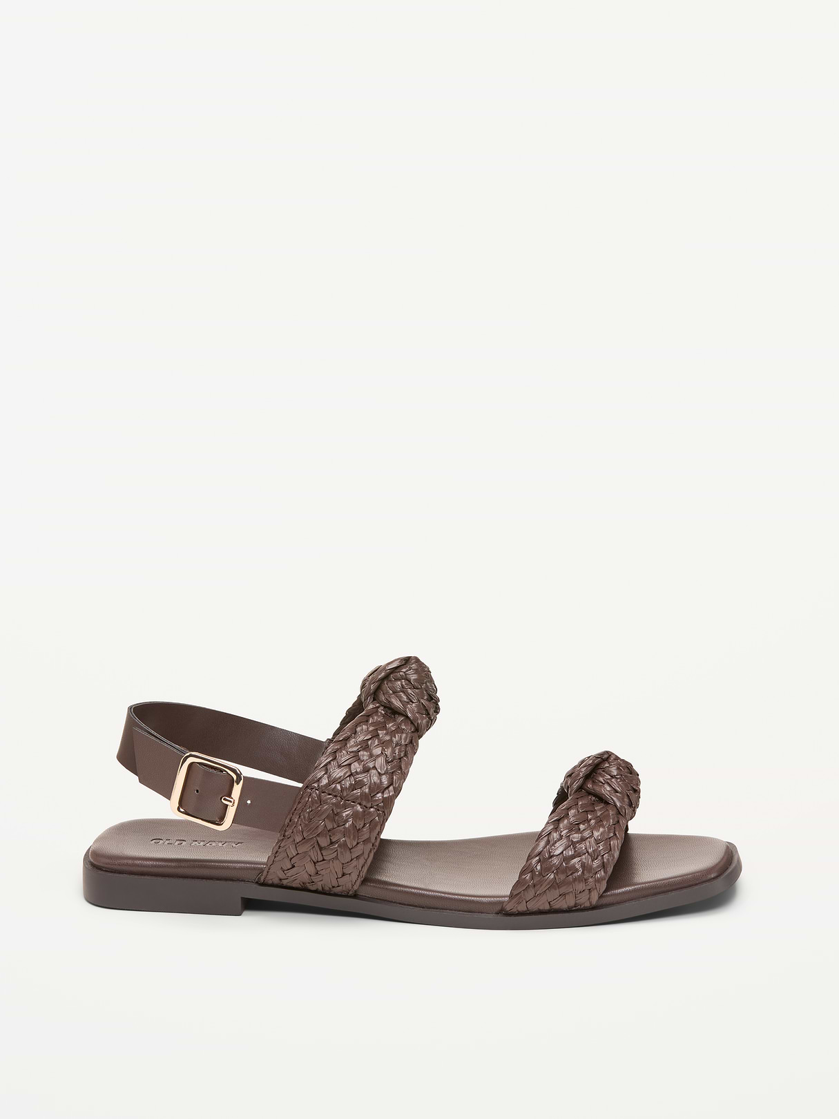 Raffia Sandals for Women - Chocolate