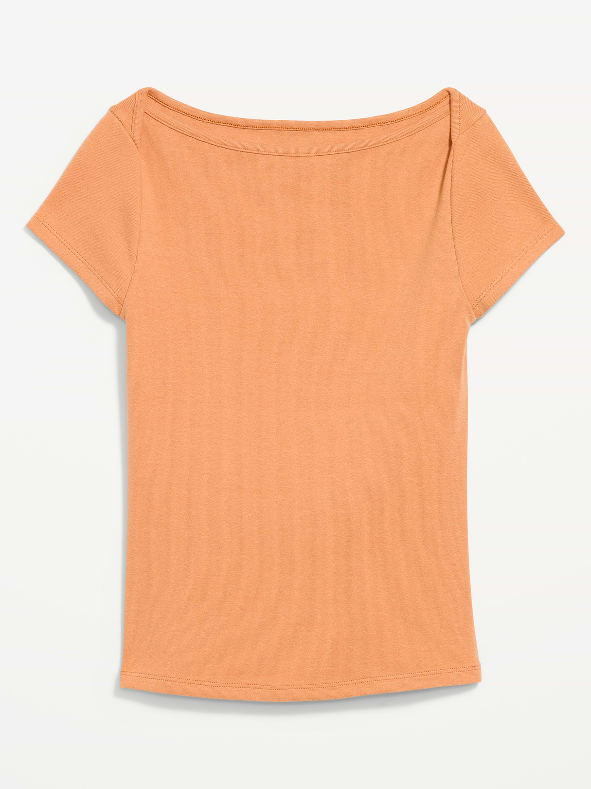 Snug Boatneck T-Shirt - Ground Coriander
