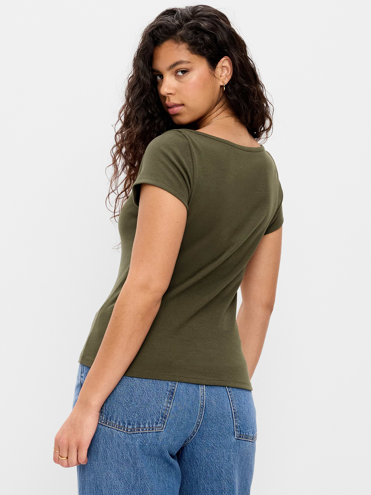 Snug Boatneck T-Shirt - Forest Tapestry
