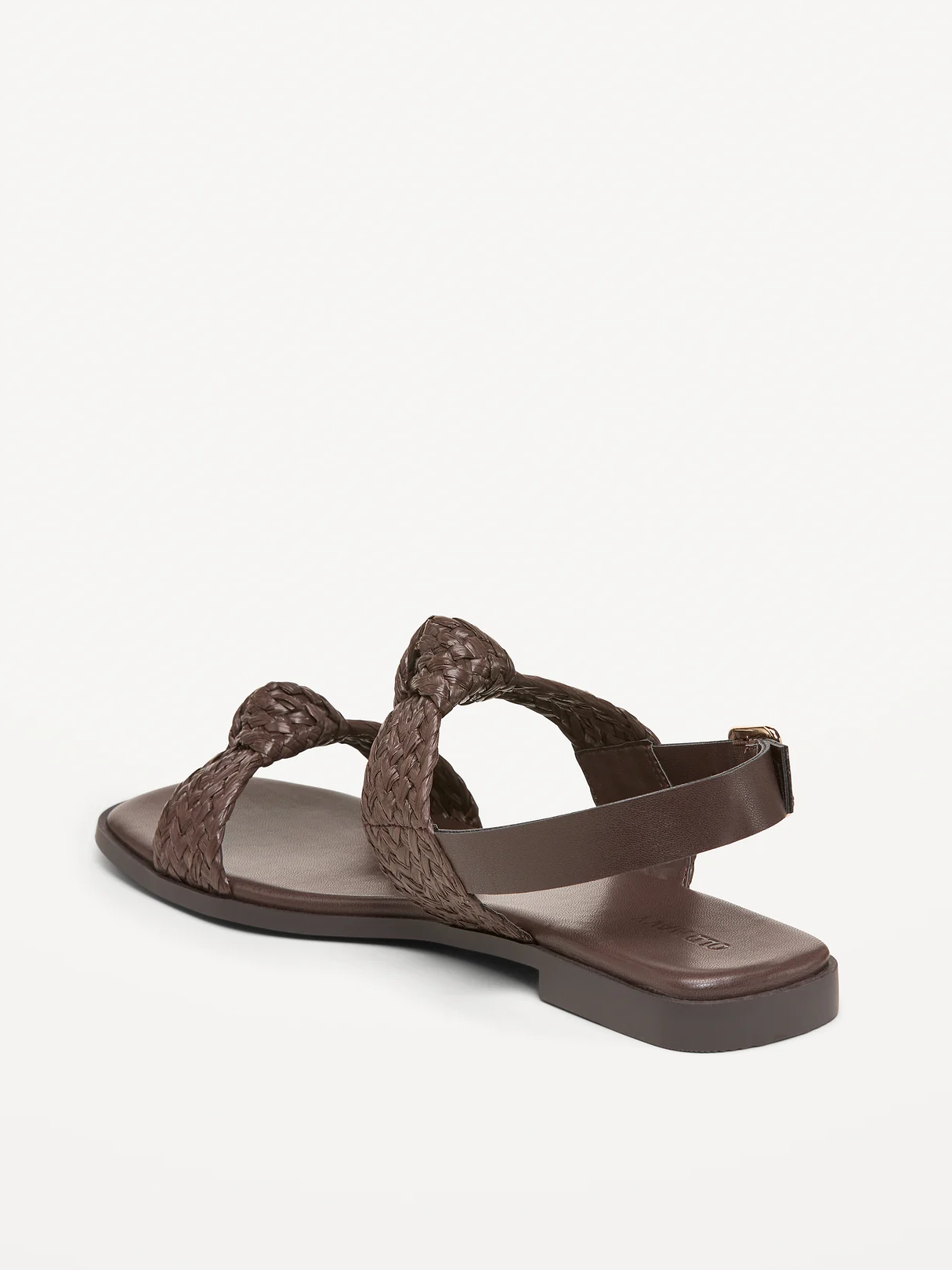 Raffia Sandals for Women - Chocolate
