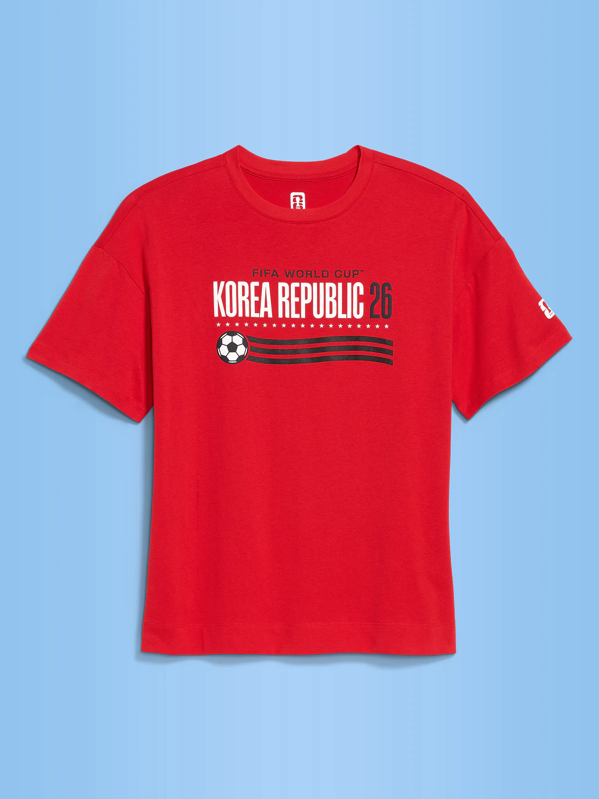 FIFA World Cup 26™ England Vintage Crew-Neck T-Shirt for Women - Korea Republic (903613002)