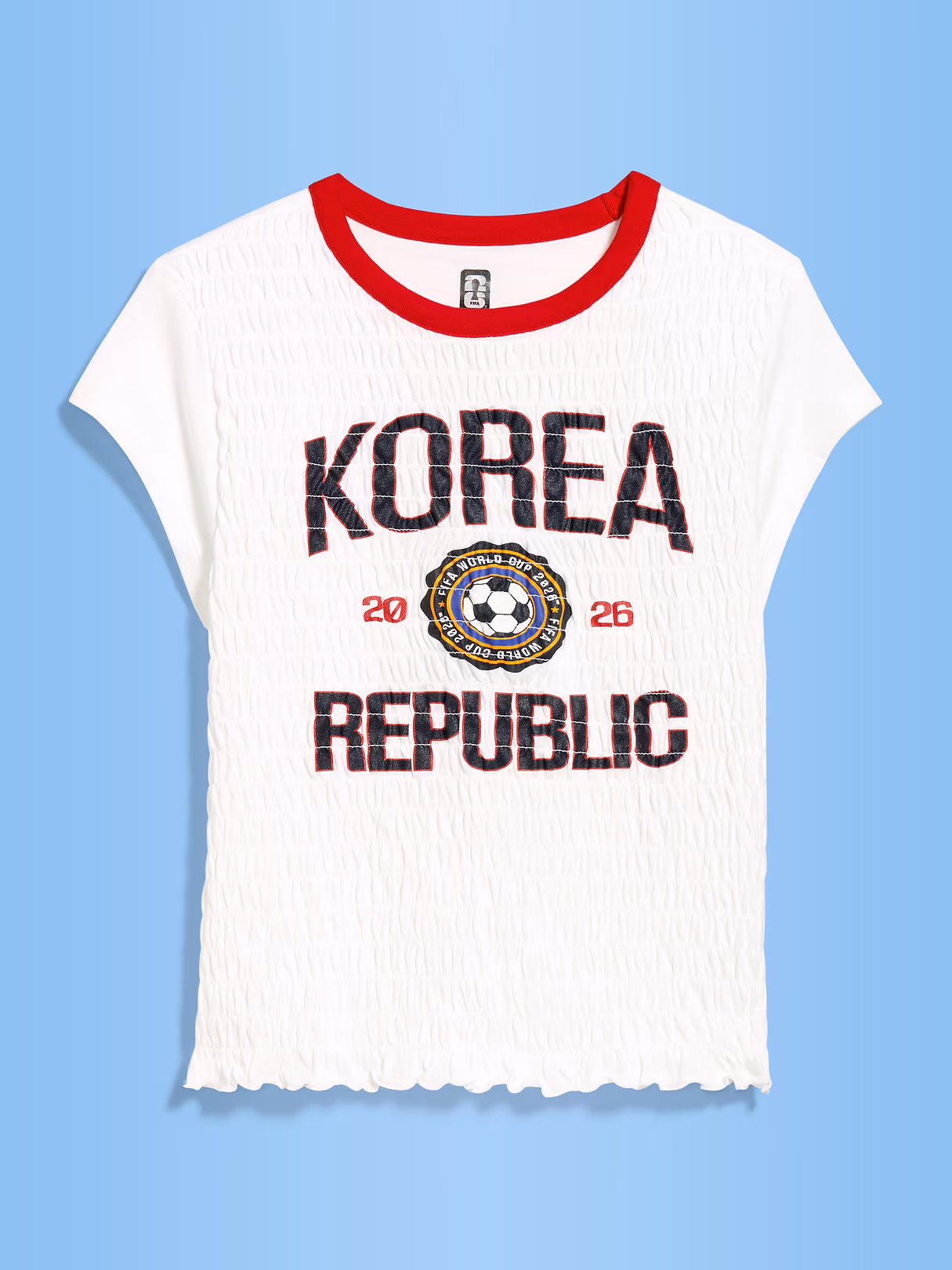 FIFA World Cup 26™ England Vintage Crew-Neck T-Shirt for Women - Korea Republic (903585002)