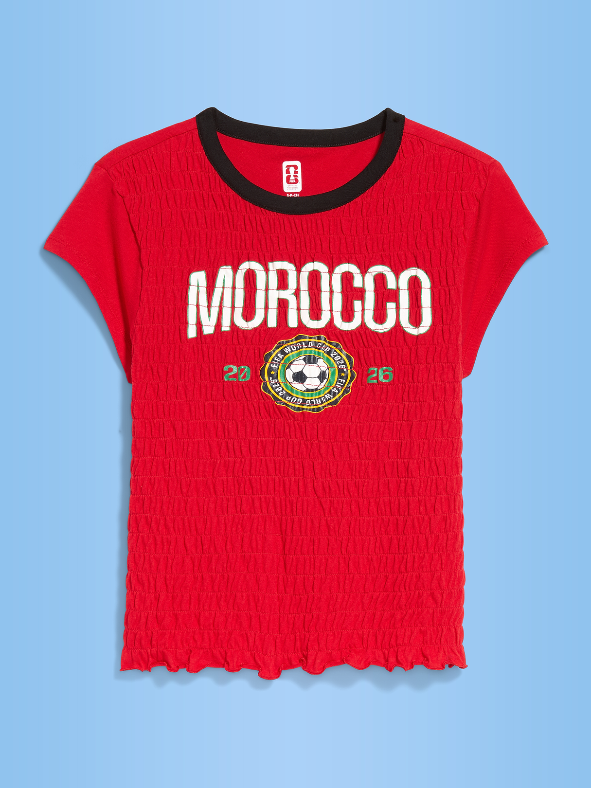 FIFA World Cup 26™ England Vintage Crew-Neck T-Shirt for Women - Morocco (903603002)
