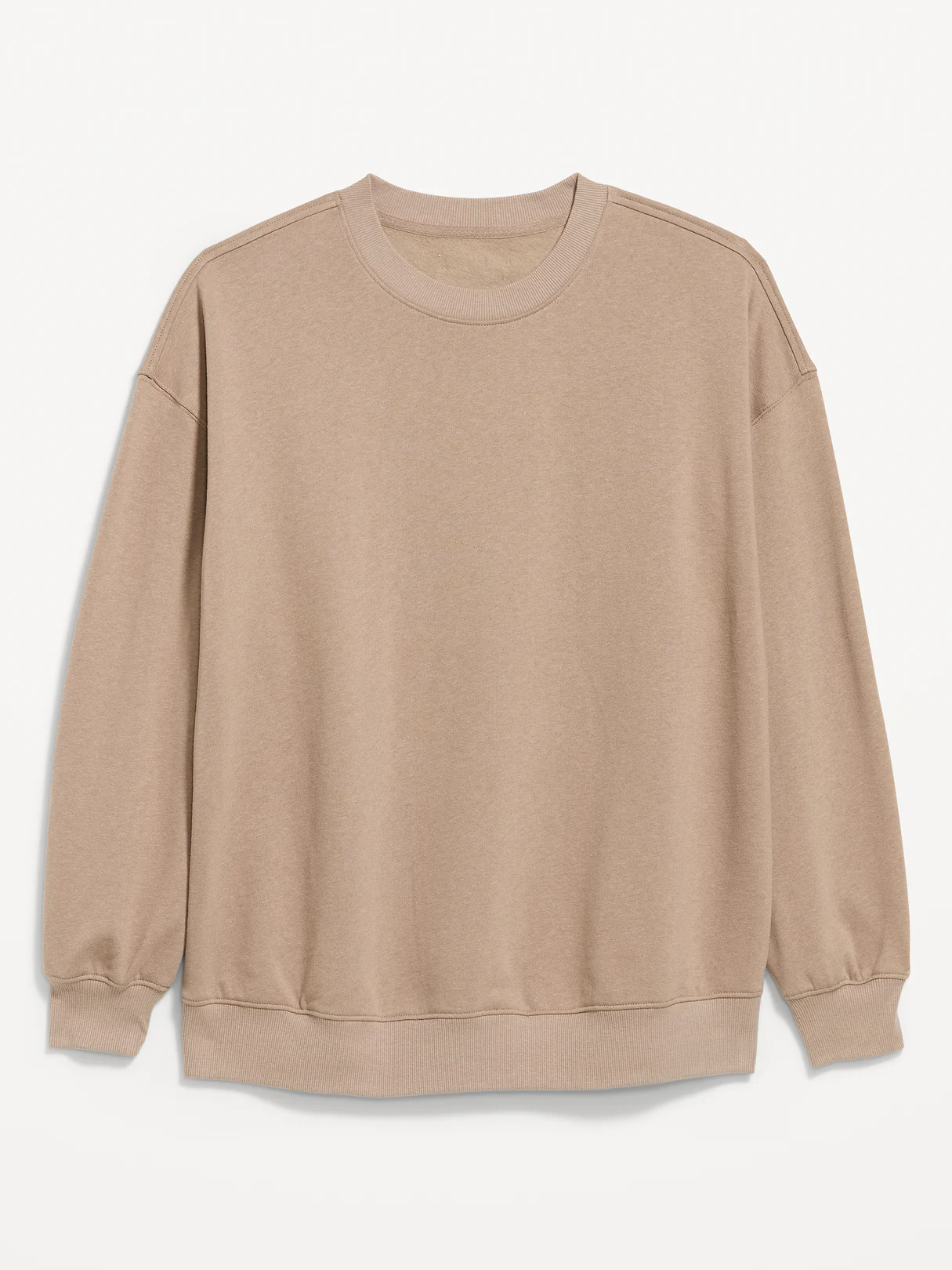 SoComfy Oversized Graphic Sweatshirt - Chocolate Malted