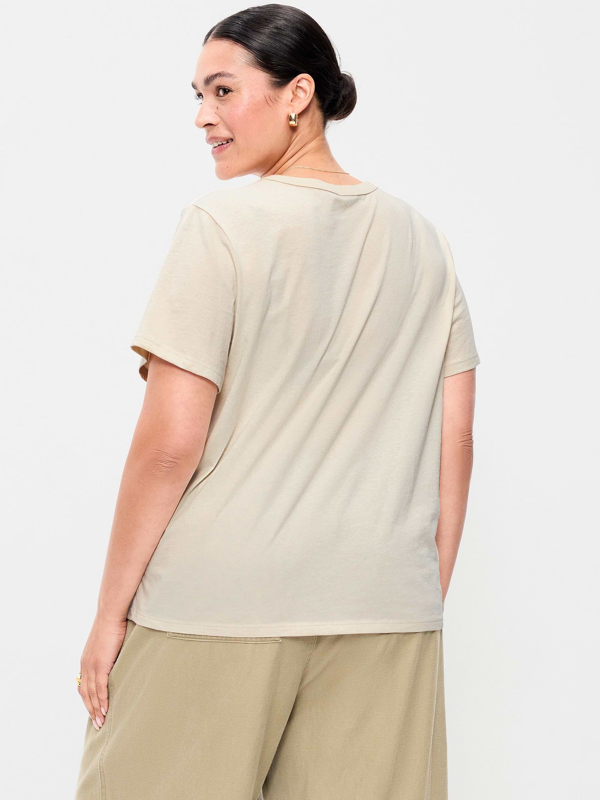 EveryWear Crew-Neck Graphic T-Shirt - Wish Bone