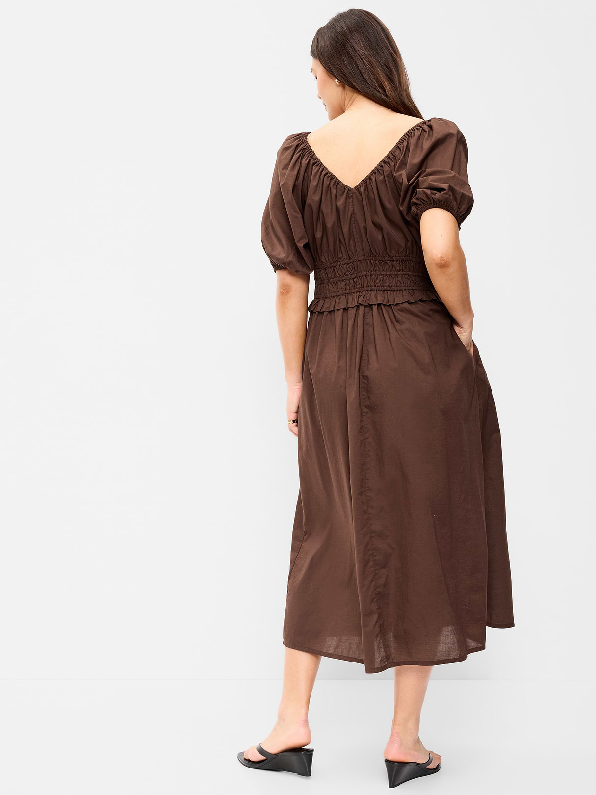 Fit & Flare Prairie Midi Dress - Earthen