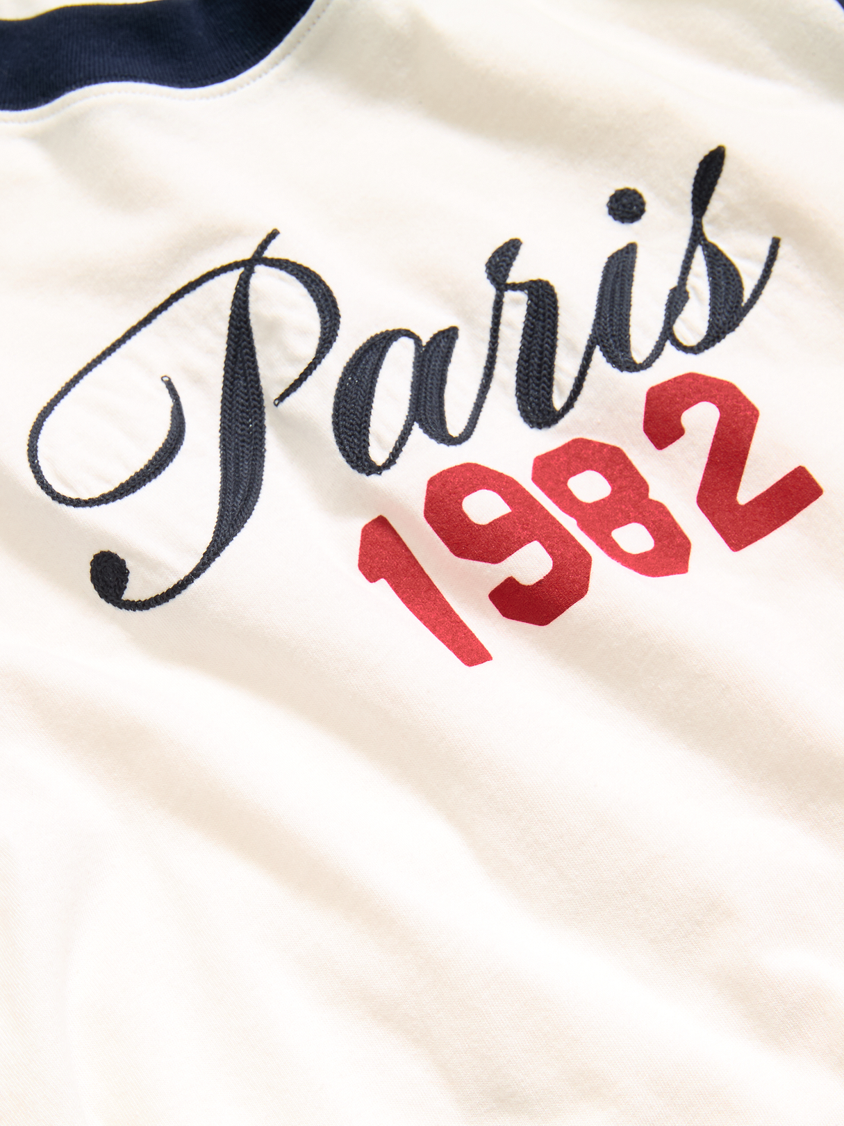 EveryWear Long-Sleeve Graphic T-Shirt - Sea Salt