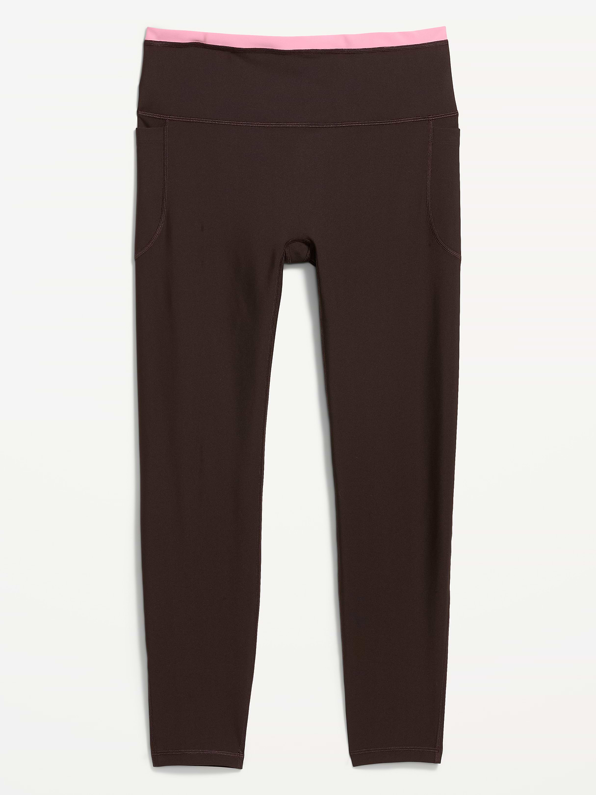 Extra-High Waisted PowerSoft Boundless 7/8 Leggings – No Front Seam - Black Coffee