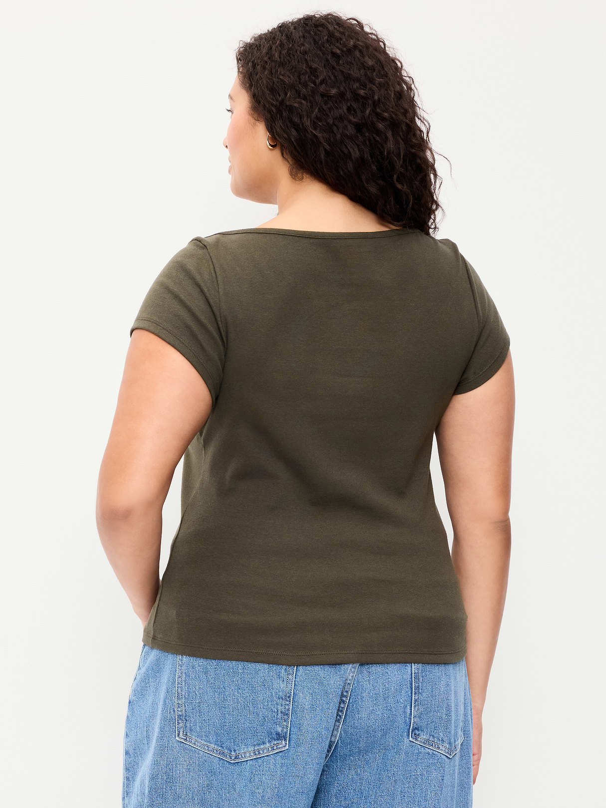 Snug Boatneck T-Shirt - Forest Tapestry