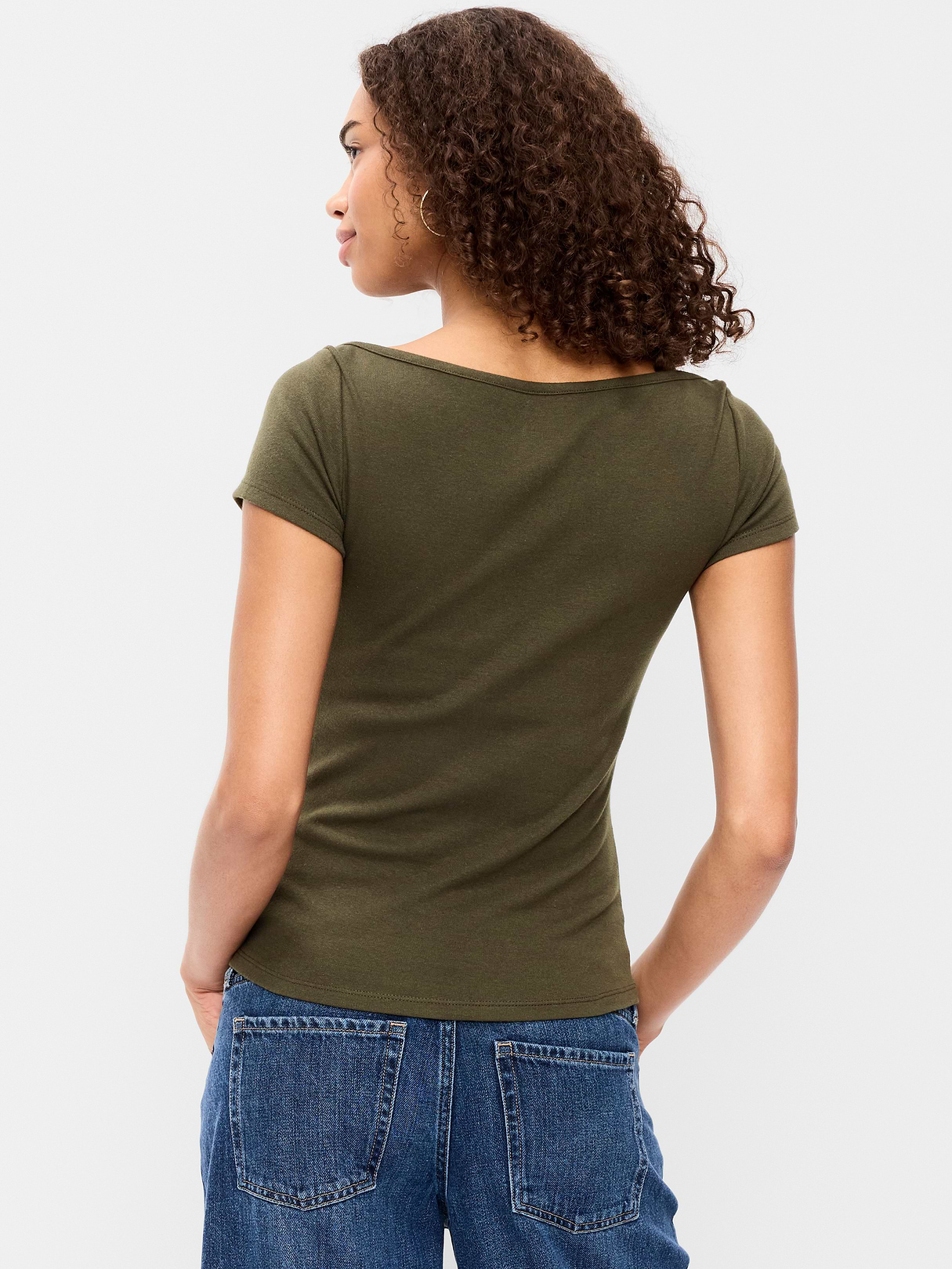 Snug Boatneck T-Shirt - Forest Tapestry