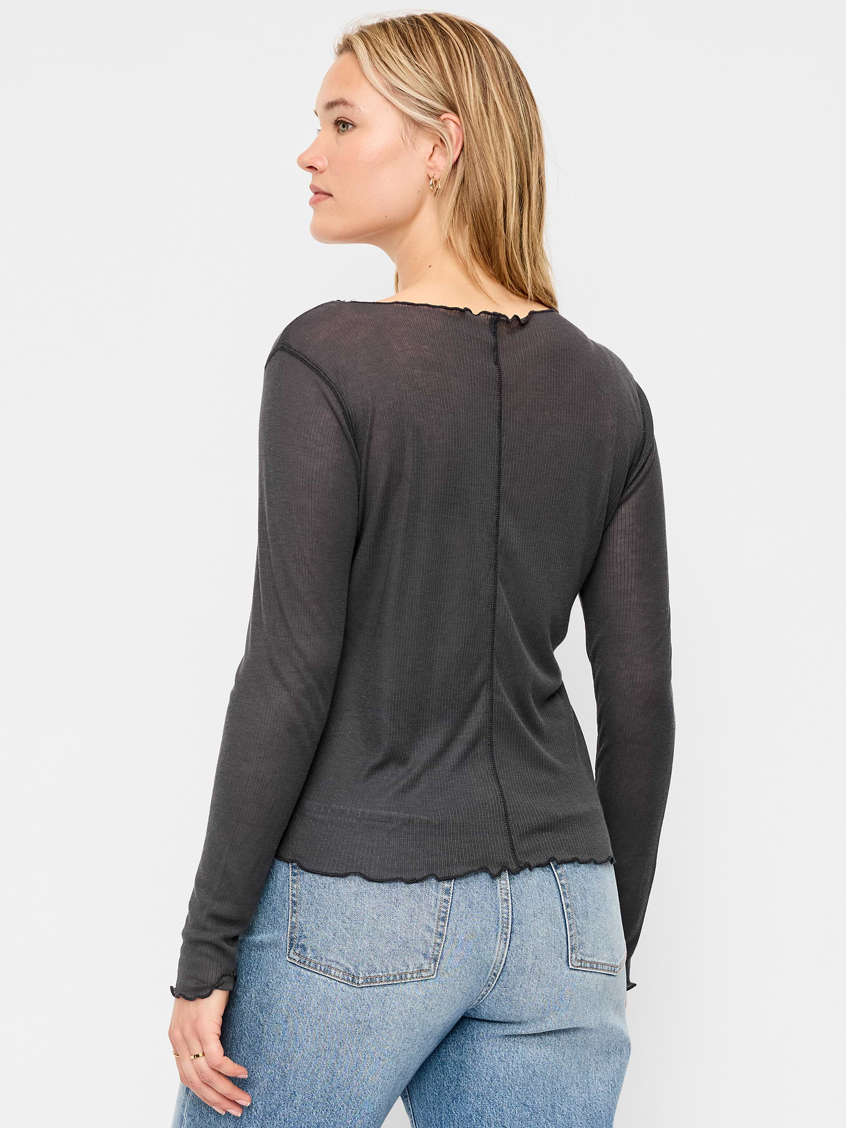 Lettuce-Edge Tissue T-Shirt - Panther