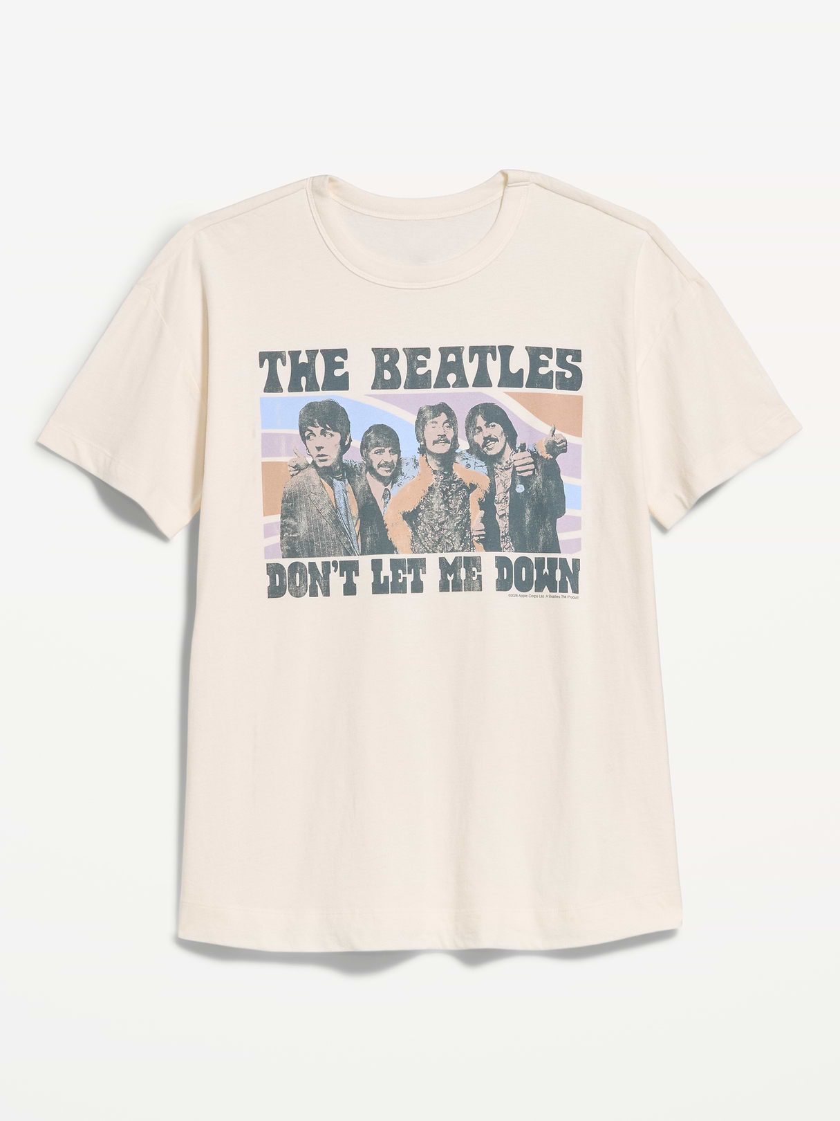 The Beatles™ Oversized Tunic T-Shirt - Sea Salt