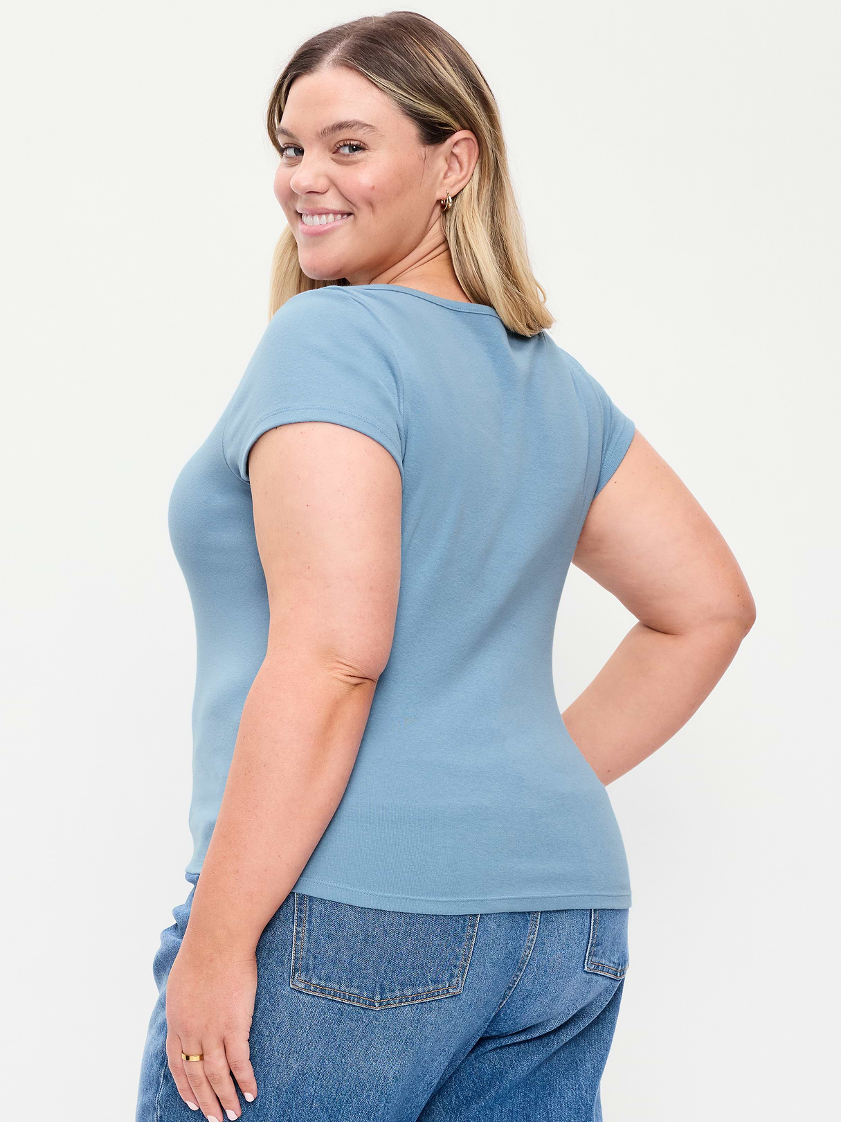 Snug Boatneck T-Shirt - Naturalist Blue