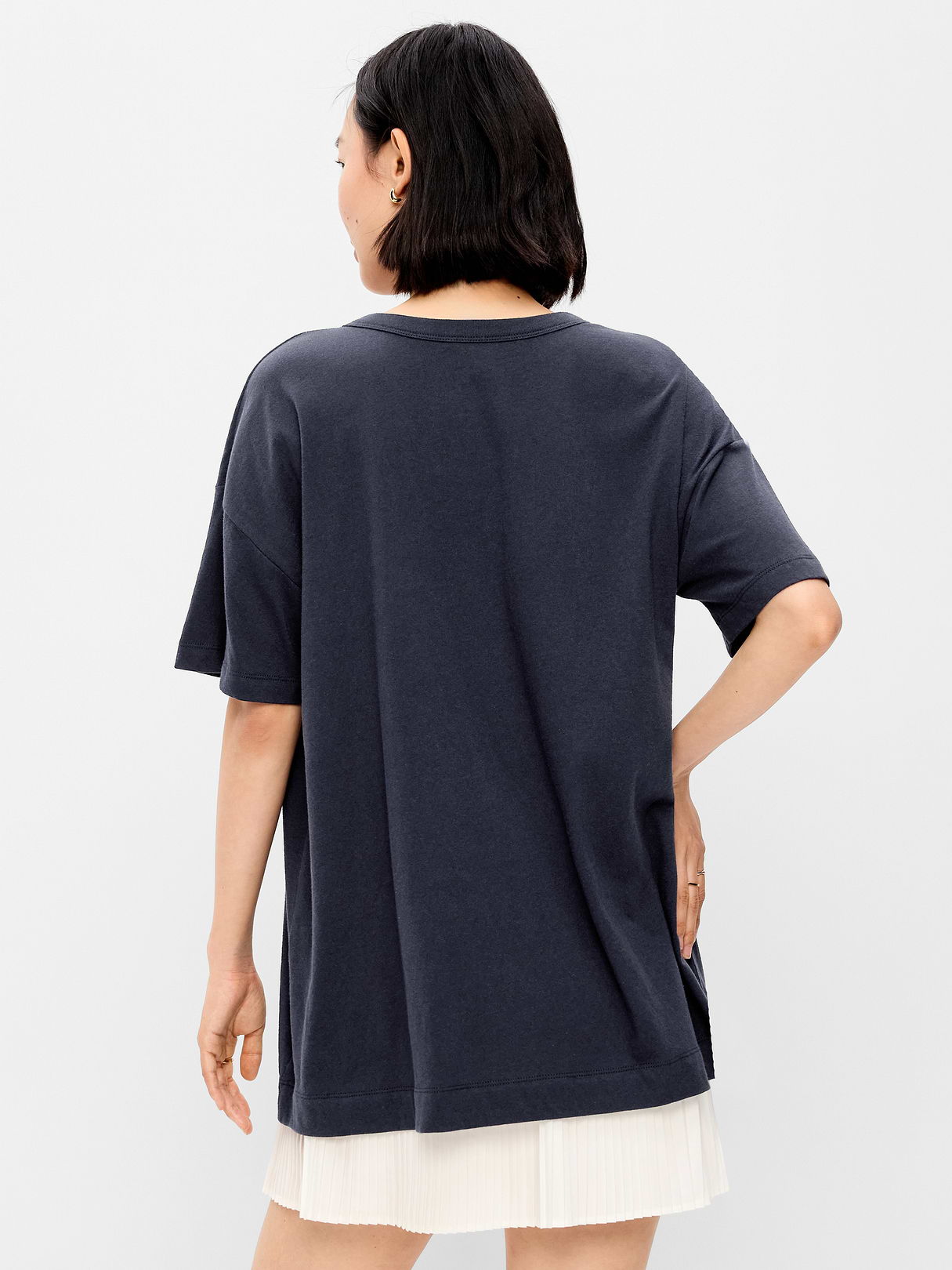Bride of Frankenstein™ Oversized Tunic T-Shirt - In the Navy