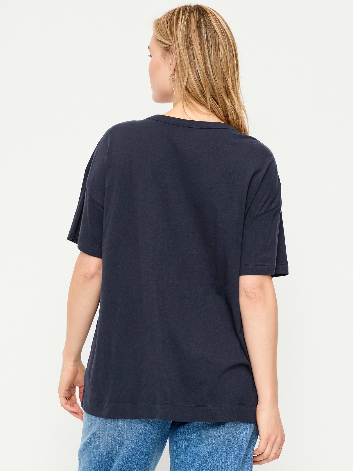 Bride of Frankenstein™ Oversized Tunic T-Shirt - In the Navy