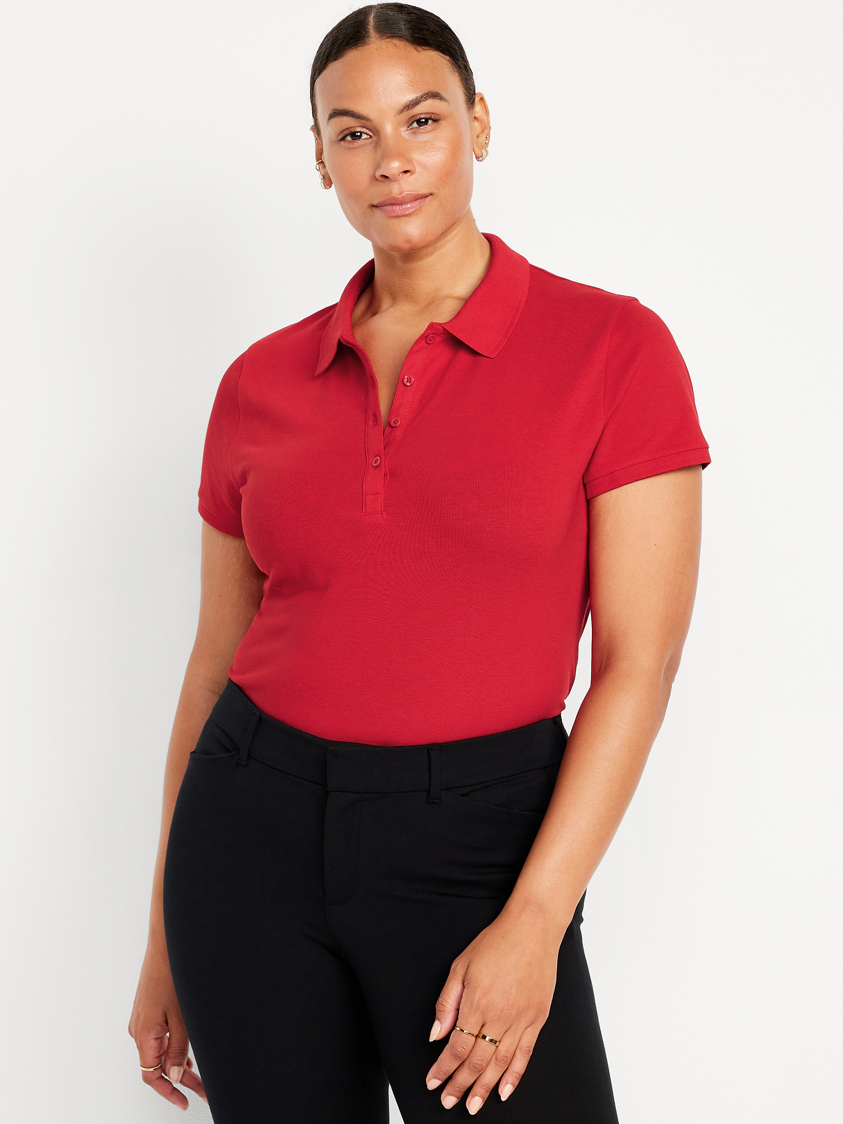 Uniform Pique Polo - Robbie Red