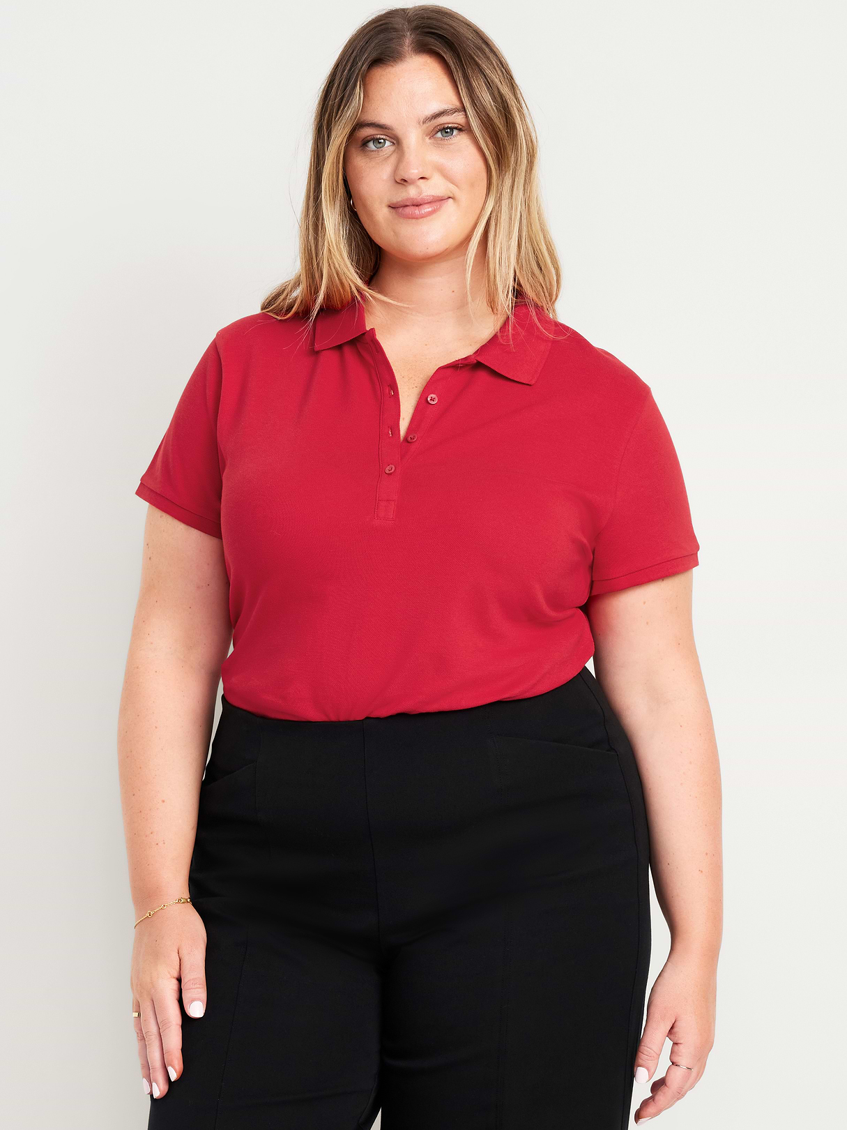 Uniform Pique Polo - Robbie Red