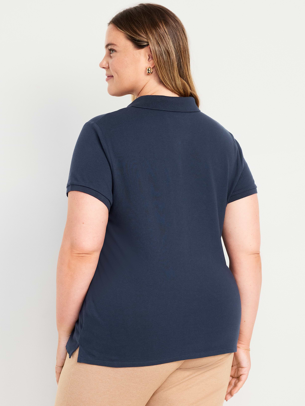 Uniform Pique Polo - Ink Blue