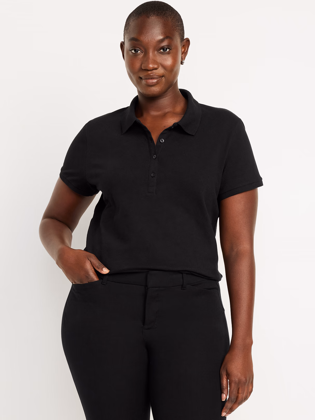 Uniform Pique Polo - Black Jack
