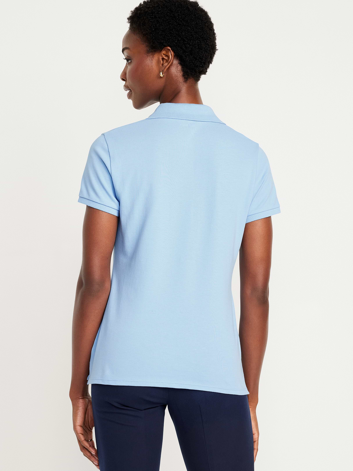 Uniform Pique Polo - Monet Blue